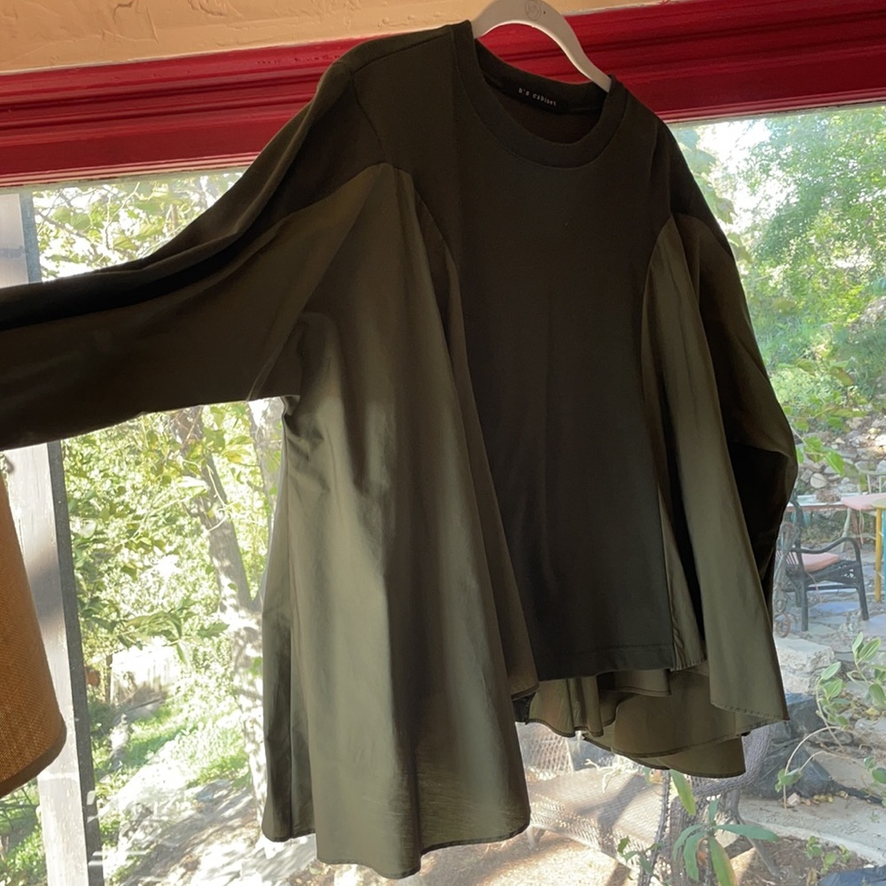 Cool two-tone minimalist shirt .